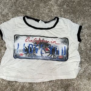California crop top
